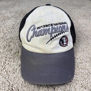 Florida State Seminoles FSU 2013 BCS‎ National Champions Hat Adjustable Ball Cap